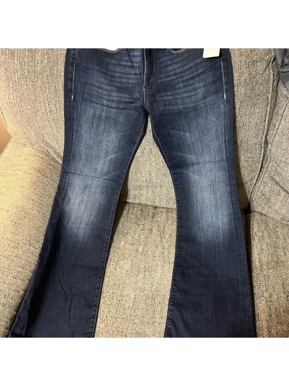 Mavi Womens Jeans 26 Ashley Petite Mid Rise Bootcut Blue Sustainable Materials